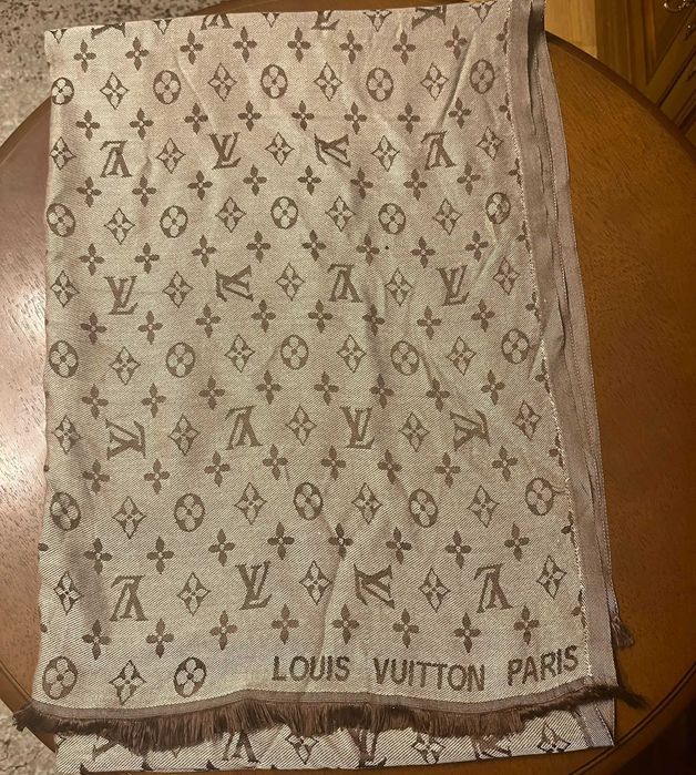 Szaliki grube chusty Louis Vuitton LV szal szalik chusta