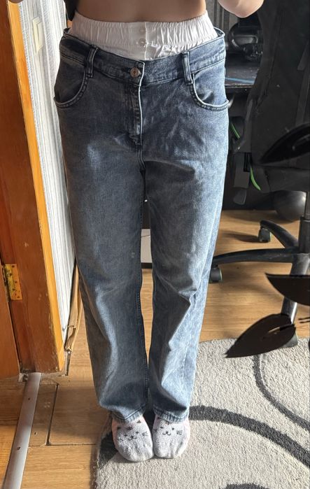 Трендові джинси з імітацією