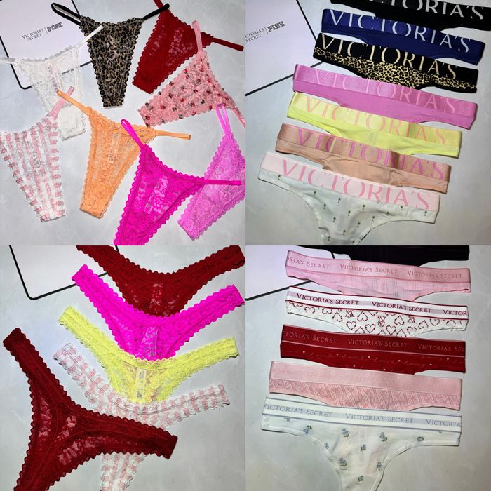 !!! ОРИГІНАЛЬНІ !!! Жіночі трусики /білизна Victoria’s Secret  XS/S/M