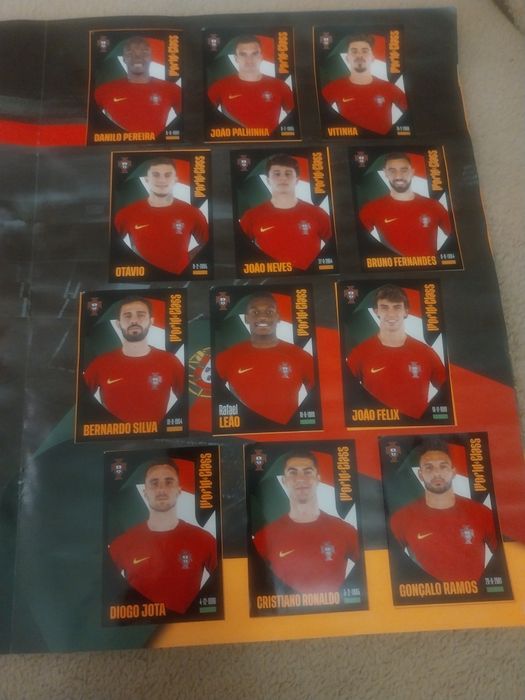 Caderneta completa World e class