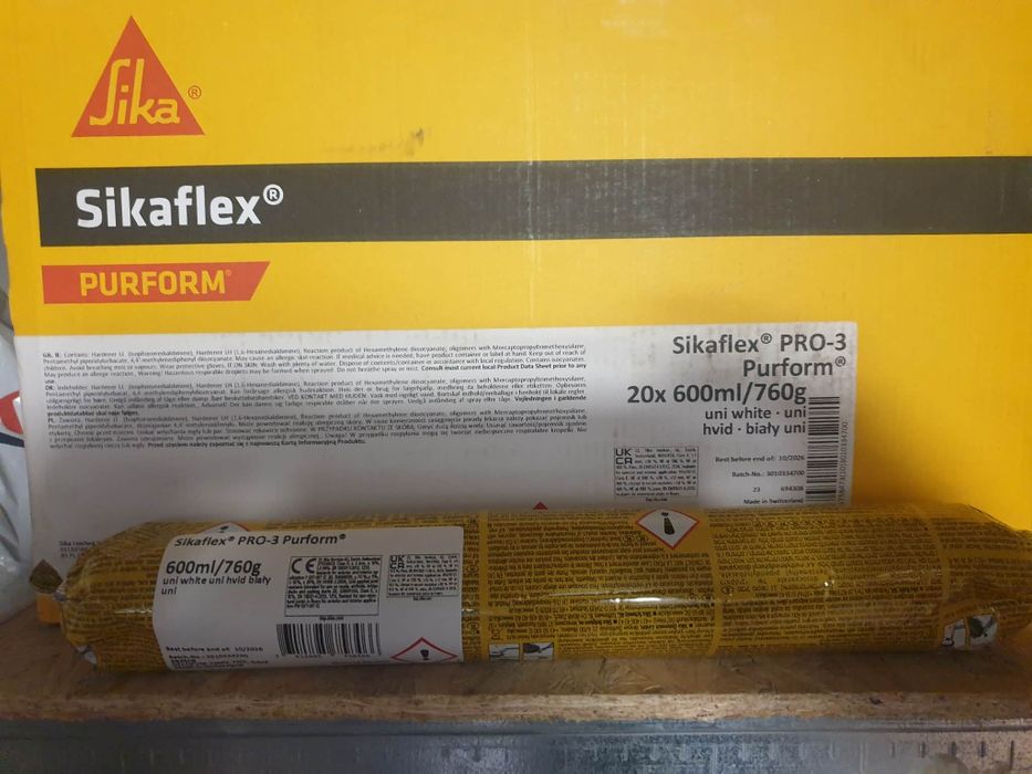 Sika sikaflex pro-3 purform Biały 600ml