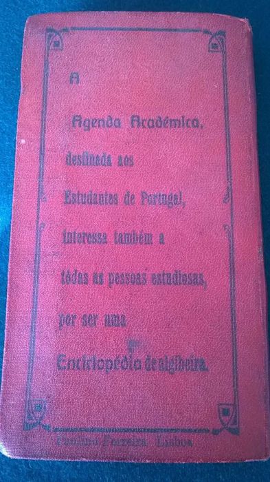 Agenda Académica (enciclopédica) para 1939