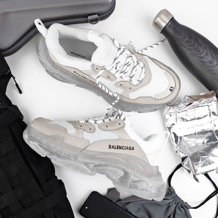 Buty Balenciaga Triple S Clear Sole 36-45 damskie trampki sneakersy