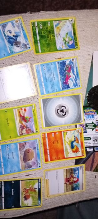 33 cartas pokemon originais