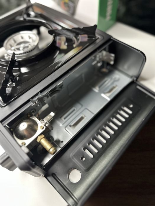 Плита газовая туристическая усиленая Газовая горелка примус под баллон