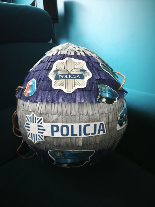 Piniata w tematyce POLICJI
