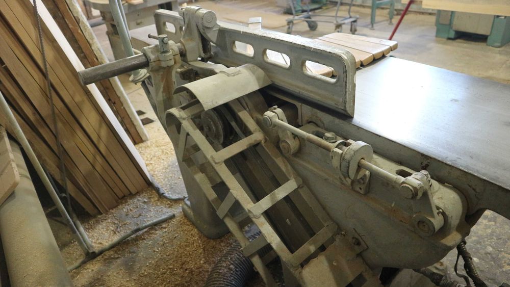 Станок фуговальный, строгальный СФ-4, литой, СССР
