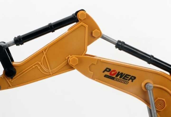 Дитяча іграшка Екскаватор на радіокеруванні QH25 світло рухомий ковш