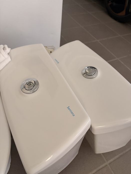 Autoclismos Sanitana em Louça Branca