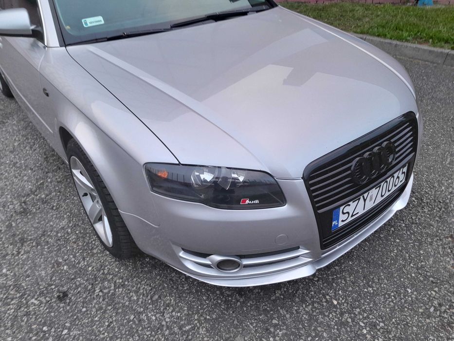 Audi A4b7 S-line 2005 rok . 2.0 TDI 140 KM . ZADBANE I UTRZYMANE W ŁADNYM STANIE .