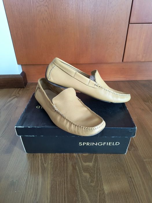 Mokasyny Springfield musztardowe r. 42 męskie