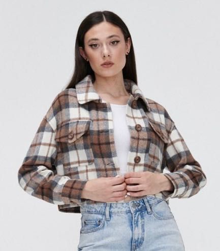 Сорочка куртка утеплена Cropp