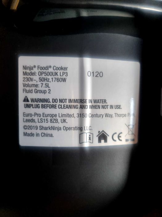 Ninja Foodi MAX Multi Cooker, 7,5 l