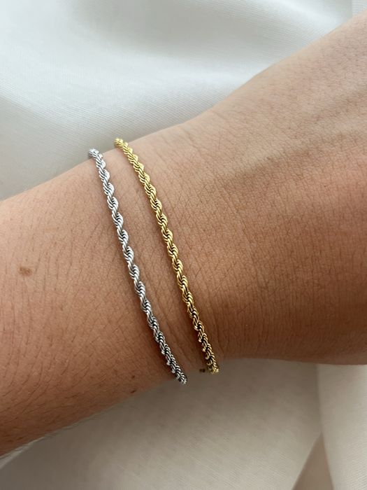 Pulseiras de aço inoxidavel