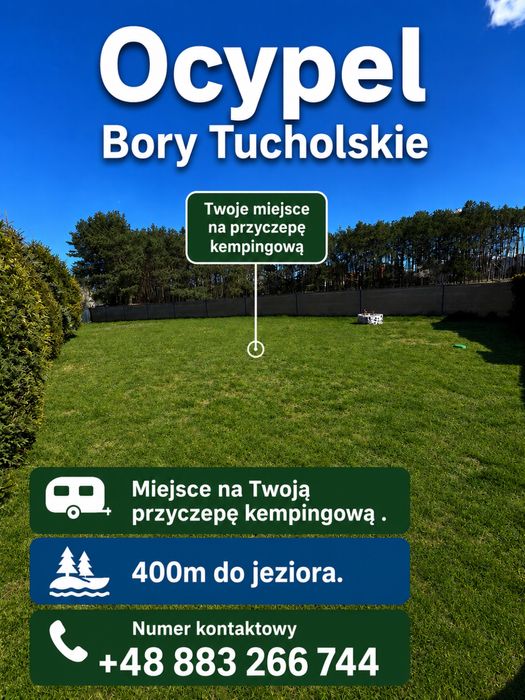 Miejsce na wypoczynek na Przyczepe kempingowa
