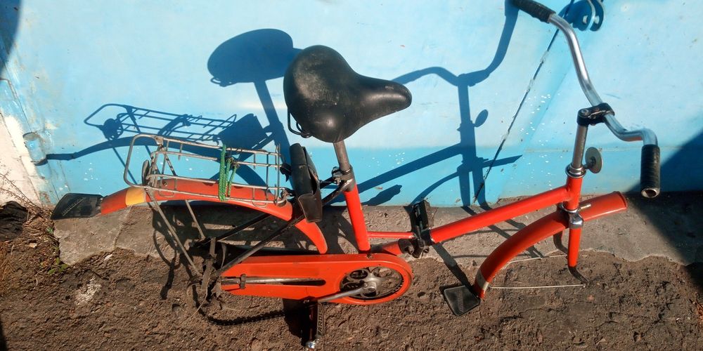 Велосипед, складной , был на 24 колёсах