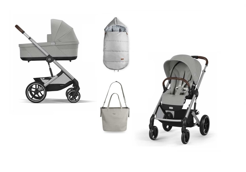 Cybex Balios S Lux 2.0 2w1 gondola, spacerówka , torba, śpiworek