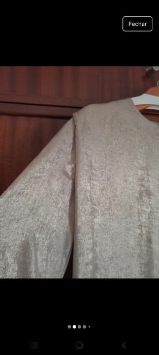 Conjunto preto e dourado M/L