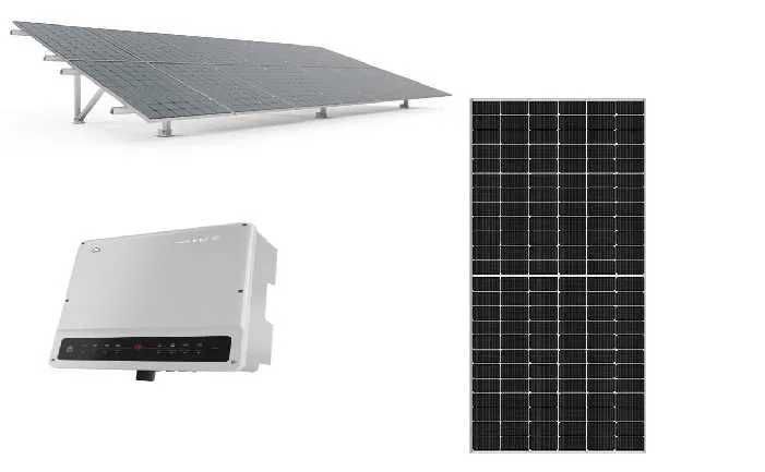 ZESTAW 9,1 kW inwerter hybryda + panele konstrukcja grunt aluminiowa TYLKO W ZESTAWIE TAKA CENA !!
