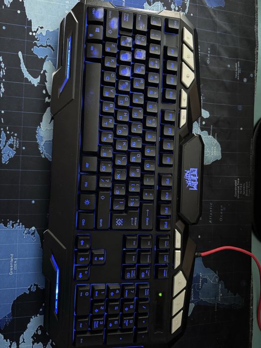 Компʼютерна дротова клавіатура Defender Doom Keeper GK-100DL