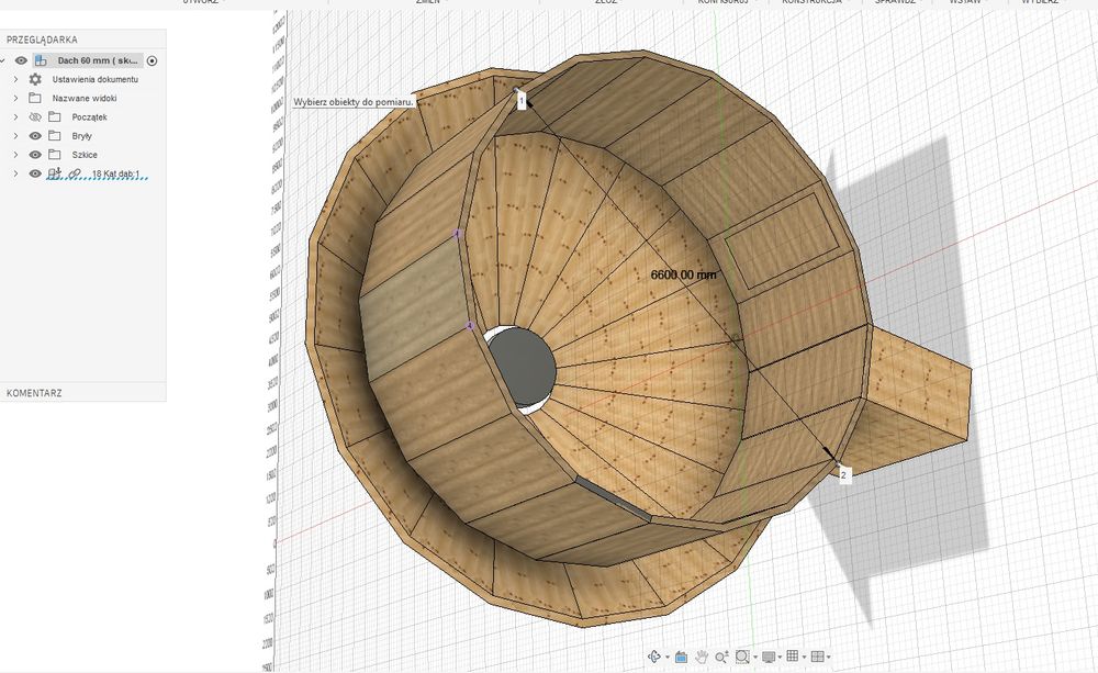 Dom modułowy  35 m² + antresola | CLT | projekt indywidualny