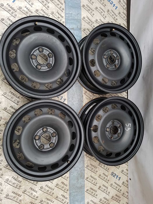 Felgi stalowe VW Polo T-Cross Taigo  Seat Ibiza Arona Skoda Fabia Rapid  5x100 6Jx16 ET45