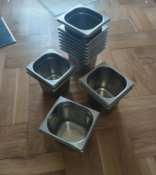 Pojemniki GN nierdzewka