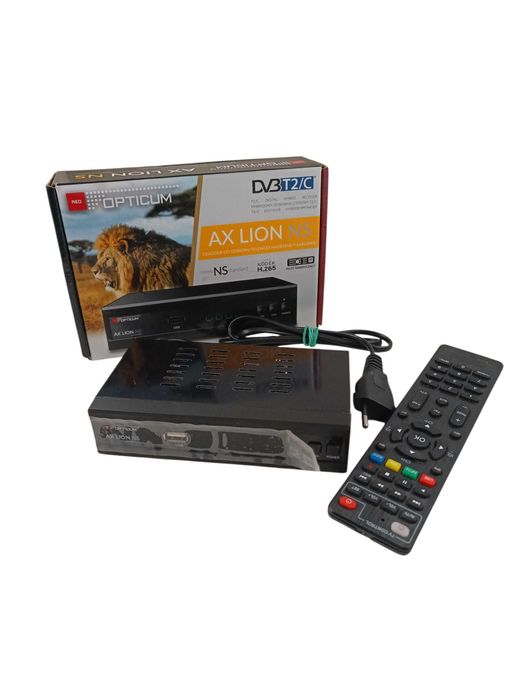 Dekoder Dvbt2/C Opticum Ax Lion Ns