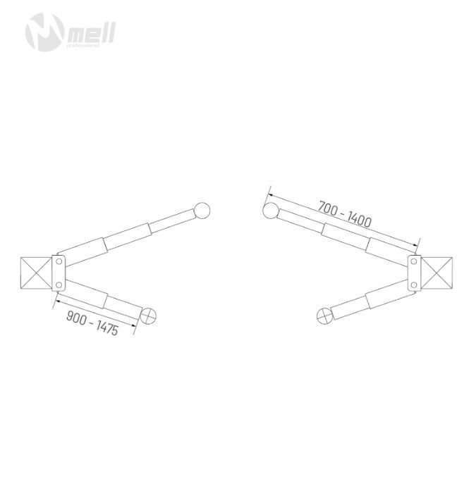 Podnośnik samochodowy dwukolumnowy 4,2T BUSY 1475mm PROMOCJA