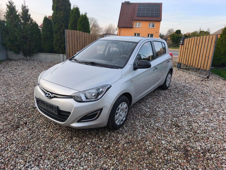 Hyundai i20 1.2 benzyna 2013r ISOFIX klimatyzacja  Sprowadzony