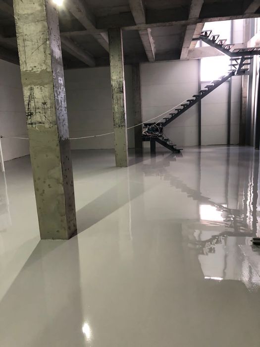 Промышленные, наливные, полимерные полы,  для офисов, гаражей, складов