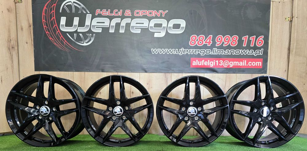 NOWE ALUFELGI SKODA 17x5x112 -  Karoq,Kodiaq,Octavia, Superb, Yeti