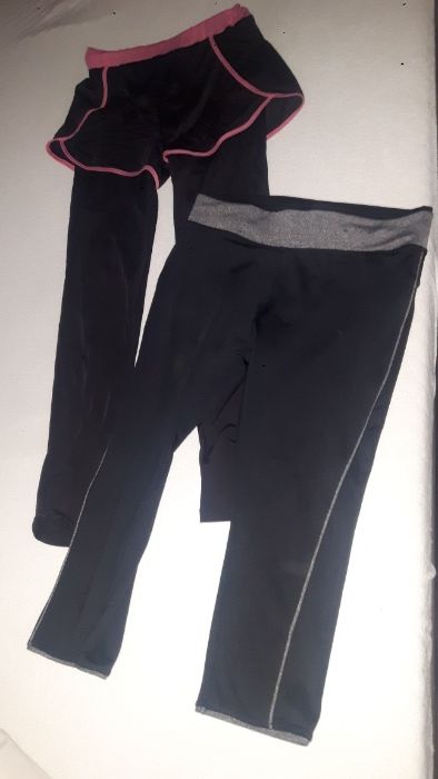 2 pary legginsów sportowych. 38.