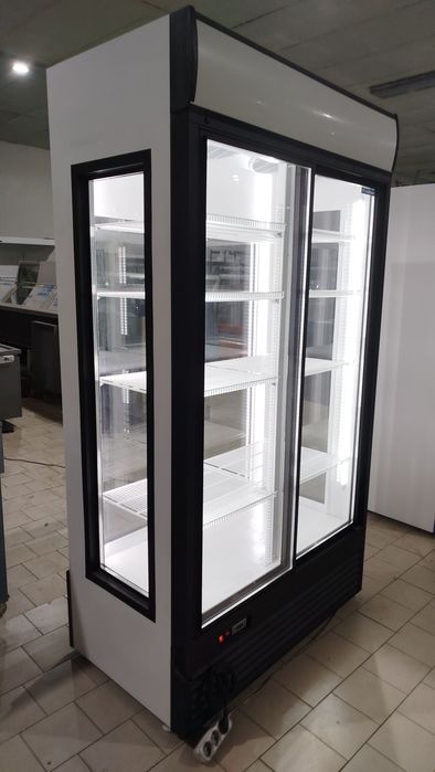 Холодильная Универсальная Витрина АКВАРИУМ С 4.сторон Стекло 016