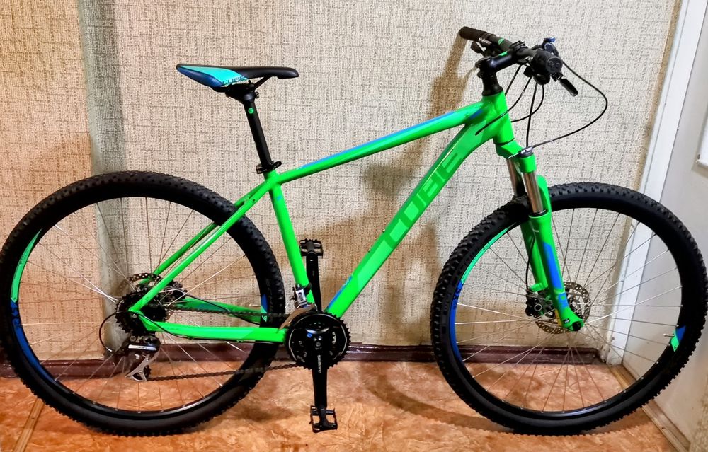 Німецький велосипед Cube AIM SL 29 з документами. Пробіг 300 км. Найнер. Київ. Проспект Науки. Самовивіз!