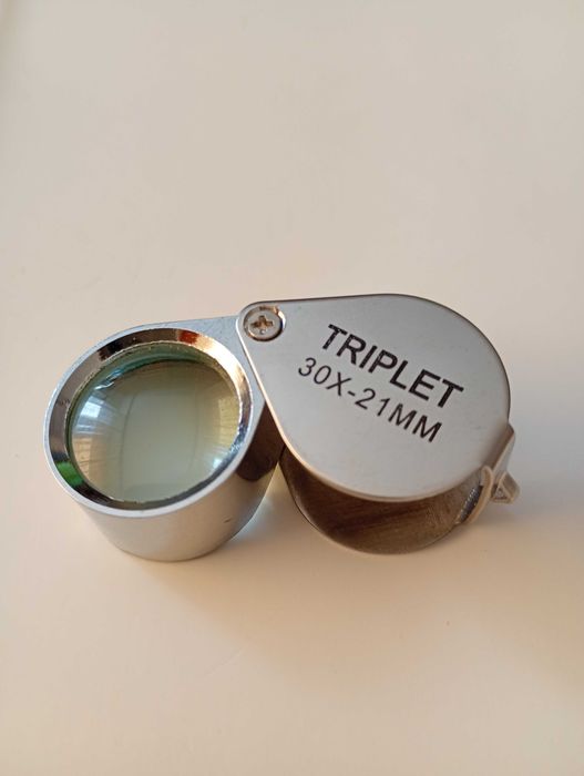 Lupa jubilerska 30x 21mm TRIPLET