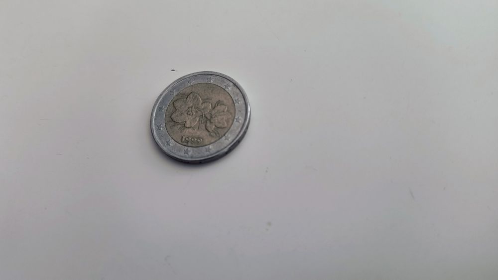 Moeda 2 euro antiga 1999