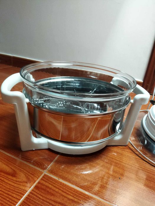 Forno de ar quente e vapor