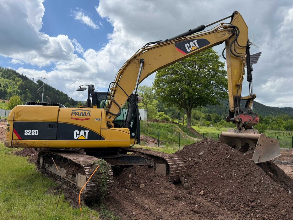 Koparka gąsienicowa Cat 323DL 2011 rok 6200 mth Mitsubishi C6.4