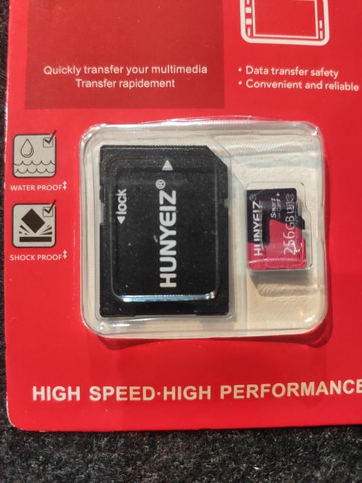 Okazja Karta pamięci 256 GB UHS-III (U3)