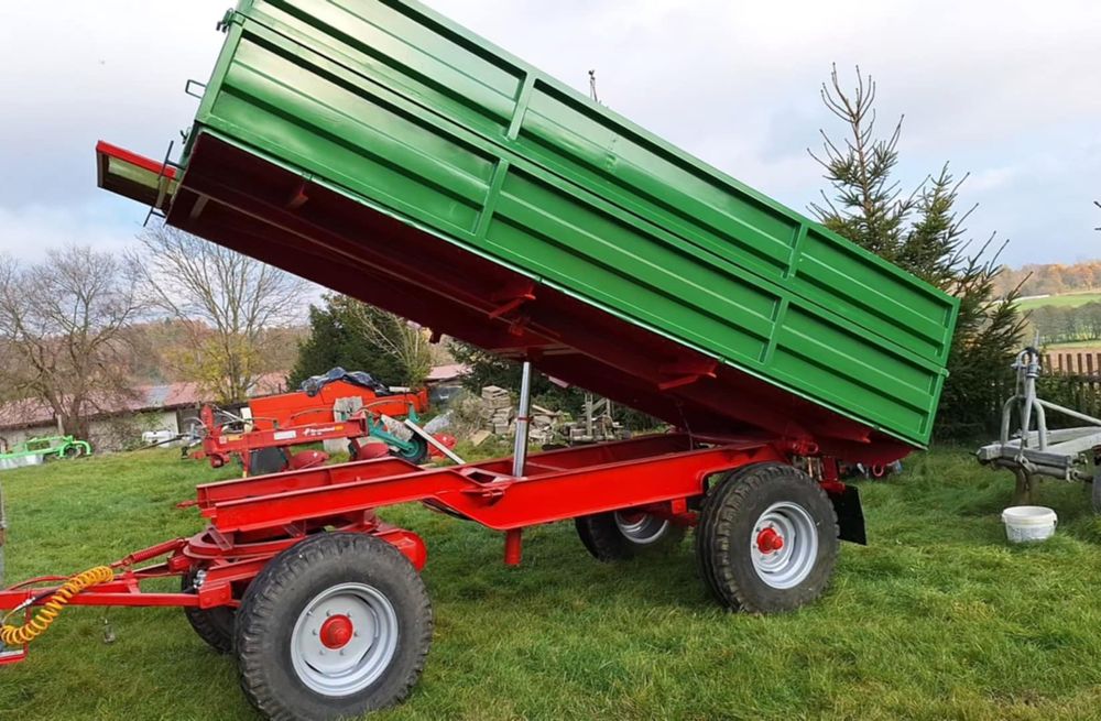 Przyczepa KRONE niemiecka 3 stronyy wywrot
