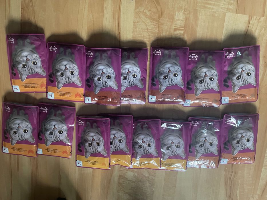 Saszetki Whiskas mix smaków 15 sztuk