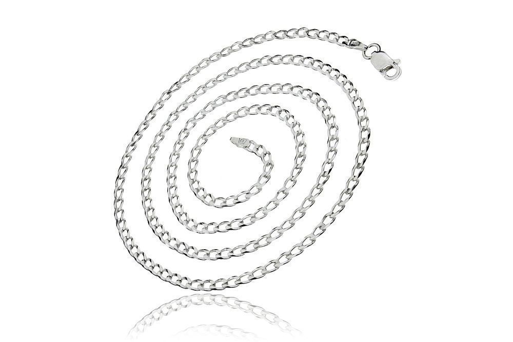 Srebrny Męski Łańcuszek Pancerka 2.6Mm Pancer 60Cm Pancer_P070_60