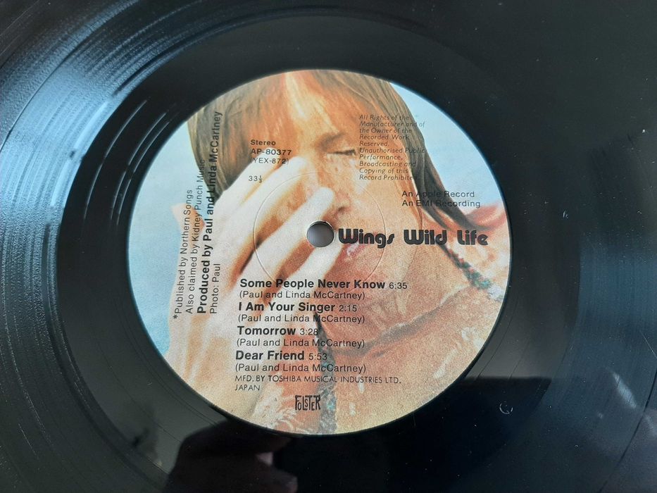 Wings - Wild Life - Japão - Vinil LP