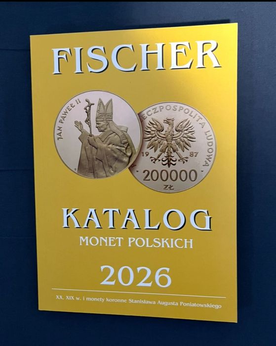 Katalog Monet Polskich - Fischer 2026 r.