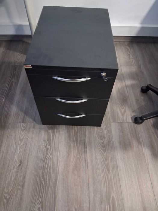 ID 92 - Vendo Módulo com 3 gavetas metal preto C56xL41XA60 cm