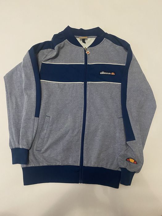 Оригинальная олимпийка Ellesse / Зип-кофта Эллесс (Фактически L / S по бирке)