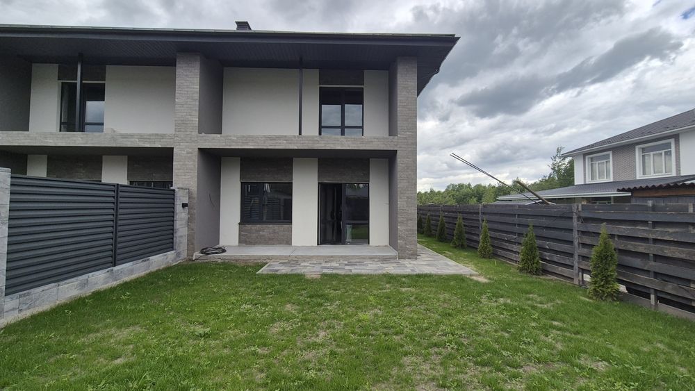 Сучасний дуплекс 120 м² з чистовим ремонтом у лісовій Бучі, 3 сотки
