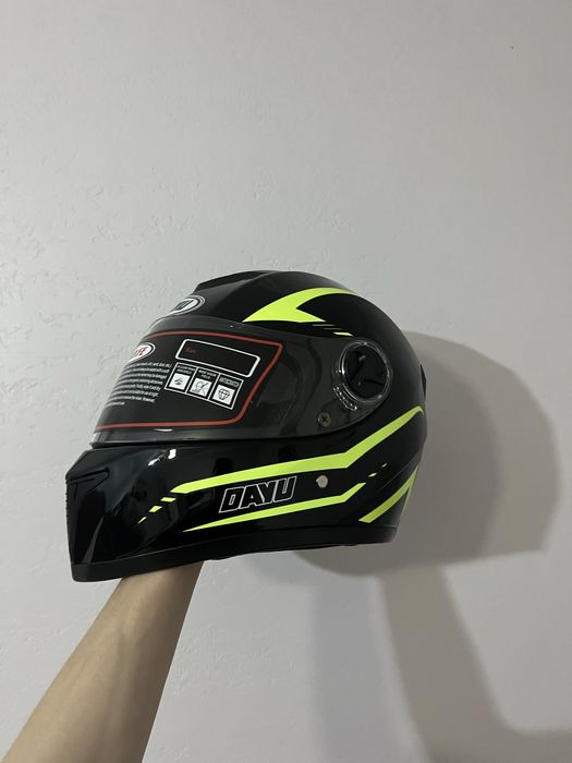 Мотошолом BLD, модуляр шолом, шлем для мопеда, скутера, повнолицевий мотошолом з подвійним візором