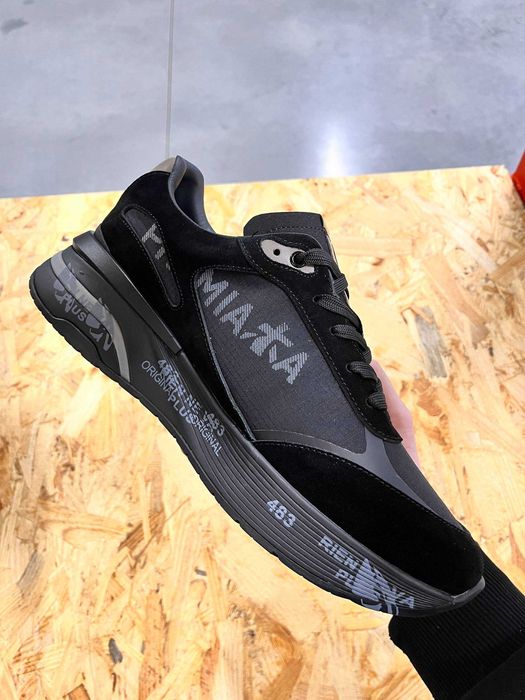 Premiata Moerun stock новые в коробке кроссовки мужские черные